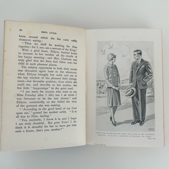 🎉2 for $15🎉 Neta Lyall by Flora E. Berry - Antique Christian Novel - Picture 8 of 9